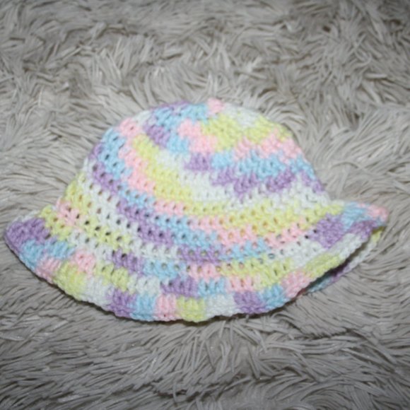 🌞 CROCHET SUN BRIM HAT · 0–3 MO 🌞 - Picture 4 of 4